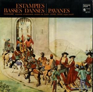 륫 estampies, basses danses et pavanes HM573