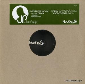 ꥢѥå gotta keep movin' / drum de voodoo (part 4) ND002