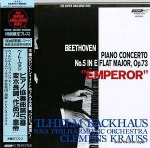 ウィルヘルム・バックハウス ベートーヴェン:ピアノ協奏曲第5番変ホ長調作品73「皇帝」 KIJC(M)9214