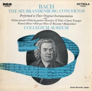 쥮ࡦ쥦 bach; the six brandenburg concertos VICS-6023