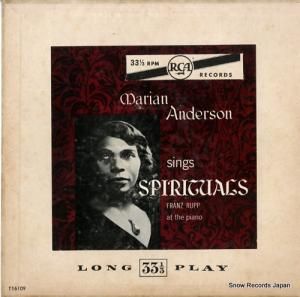 ޥꥢ󡦥 marian anderson sings spirituals T16109
