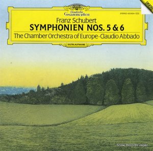 饦ǥХ franz schubert; symphonien nos.5 & 6 423654-1