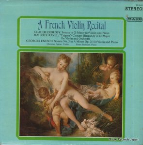 ꥹ󡦥ե饹ԥ롦Хӥ a french violin recital MS9045