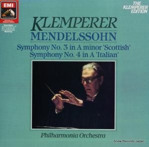 åȡڥ顼 mendelssohn; symphony no.3 & 4 ED2905791