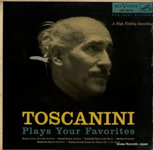 ȥȥˡ toscanini plays your favorites LM-1834