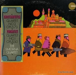᥿ʻͽ shostakovich; quartet no.3 / prokofiev; quartet no.1 22160017