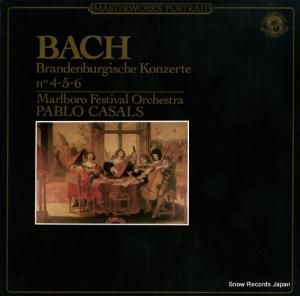 ѥ֥륹 bach; brandenburgische konzerte nos 4-5-6 CBS60252