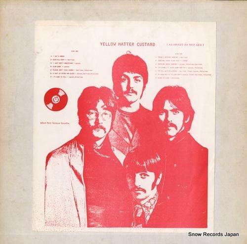 BEATLES YELLOW MATTER CUSTARD ビートルズ LP ビートルズ