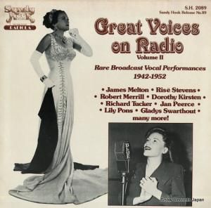 V/A great voices opn radio volume ii S.H.2089