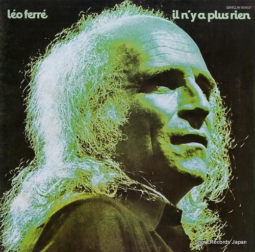 レオ・フェレ il n'y a