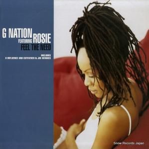 G NATION FEATURING ROSIE feel the need 12COOL327