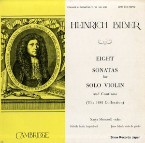 ˥Υ biber; volume 2 sonatas v, vi, vii, viii CRM813