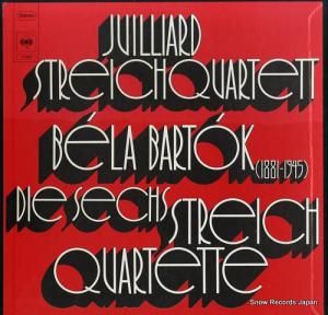 ꥢɸڻͽ bartok; die sechs streichquartette CBS77330