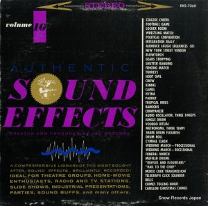 JAC HOLZMAN authentic sound effects volume 10 EKS-7260