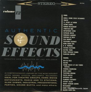 JAC HOLZMAN authentic sound effects volume 12 EKS-7262