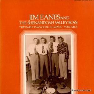 ジム・イーンズ the early days of blue grass volume 4 ROUNDER1016