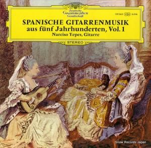 ʥ륷ڥ spanische gitarrenmusik aus funf jahrhunderten, vol.1 139365SLPM