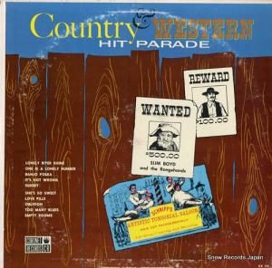 SLIM BOYD country & western hit parade CX191
