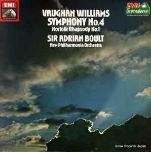 ɥꥢ󡦥ܡ vaughan williams; symphony no.4 ED2904171