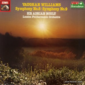 ɥꥢ󡦥ܡ vaughan williams; symphony no.8 & 9 ED2902391