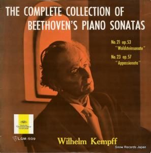 إࡦ the complete collection of beethoven's piano sonatas LGM-509