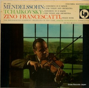 Ρեåƥ mendelssohn; concerto in e minor for violin and orchestra ML4965