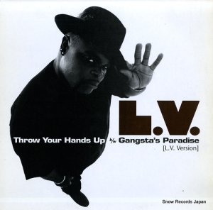 L.V. throw your hands up b/w gangsta's paradise TB699