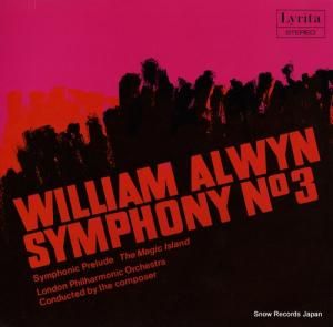 ꥢࡦ륦 william alwyn; symphony no.3, symphonic prelude the magid island SRCS.63