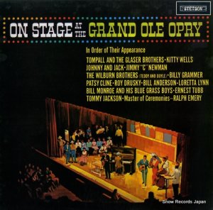 V/A on stage at the grand ole opry HAT3010