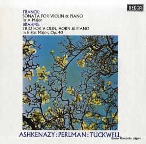 V/A franck; sonata for violin and piano in a major SXL6408