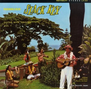 V/A hawaiian slack key guitar with singing vol.1 L.P.319