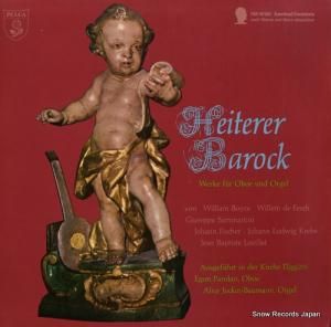 󡦥ѥ顼꡿ꥹåХޥ heiterer barock (werke f&#252;r oboe und orgel) PSR40563