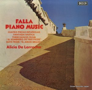 ꥷǡ falla; piano music SXL6683