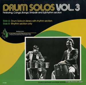 V/A drum solos vol. 3, featuring: conga, bongo, timbale and full rhythm section LPV451