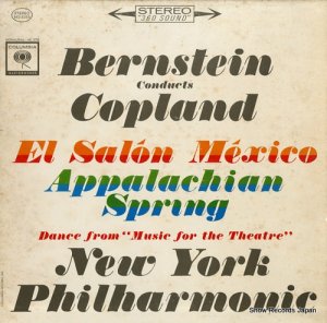 レナード・バーンスタイン copland; el salon mexico / appalachian spring MS6355