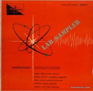 V/A westminster lab sampler W-LABS-1