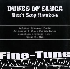 �ǥ塼���������֡����롼�� don't stop remixes FINETUNE015
