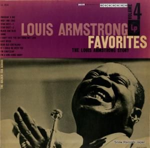 륤ॹȥ the louis armstrong story, vol.4 CL854