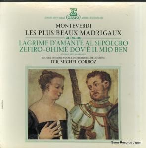 ߥ롦 monteverdi; les plus beaux madrigaux vol.3-4-5 STU70907-908-909