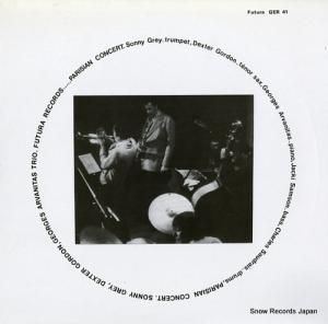 DEXTER GORDON, SONNY GREY, GEORGES ARVANITAS TRIO parisian concert GER41/FUT2054