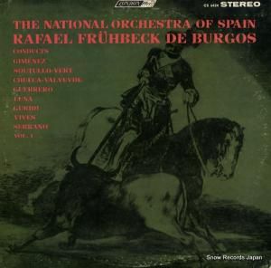 ե롦ե塼٥åǡ֥르 the national orchestra of spain vol.1 CS6424