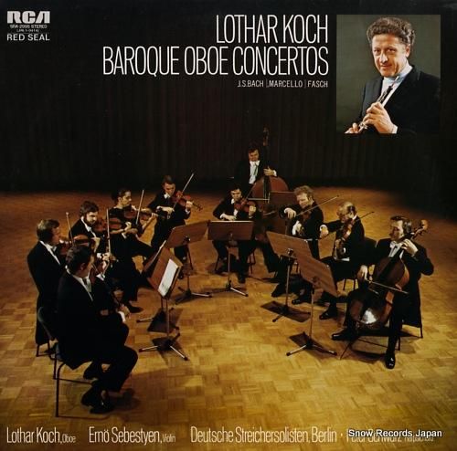 ローター・コッホ バロック・オーボエ協奏曲集 SRA-2995