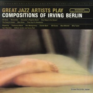 V/A great jazz artists play compositions of irving berlin RS-93519