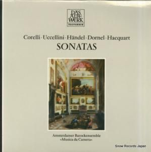 ȥ󡦥ץޥ corelli / uccellini / handel / dornel / hacquart; sonatas 6.42229