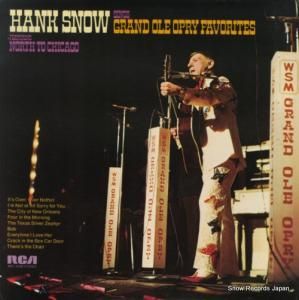 ϥ󥯡Υ hank snow sings grand ole opry favorites APL1-0162