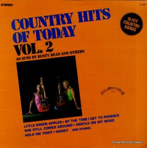 饹ƥǥ country hits of today vol.2 S-5134
