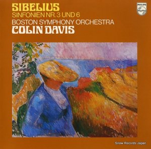 コリン・デイヴィス sibelius; symphony nos.3 and 6 9500142