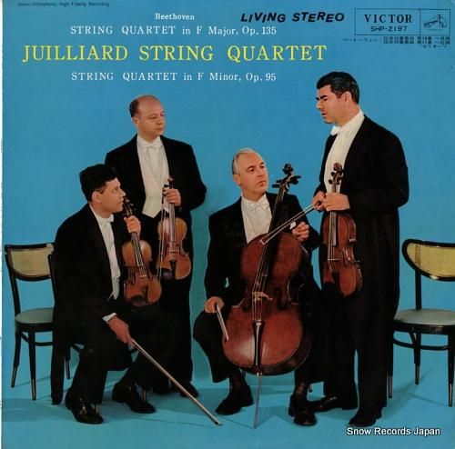 ジュリアード弦楽四重奏団 ベー