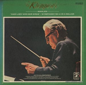 オットー・クレンペラー - マーラー：交響曲「大地の歌」 - EAA-93091B