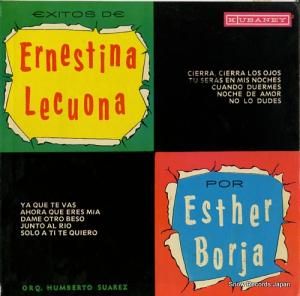 ܥ esther borja interpreta canciones inolvidables de ernestina lecuona MT-110